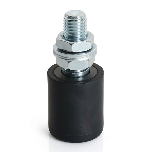 Nova-FERR Oliva in Nylon Nero con Perno in Acciaio Zincato Bianco - NOVA-FERR - Immagine 1